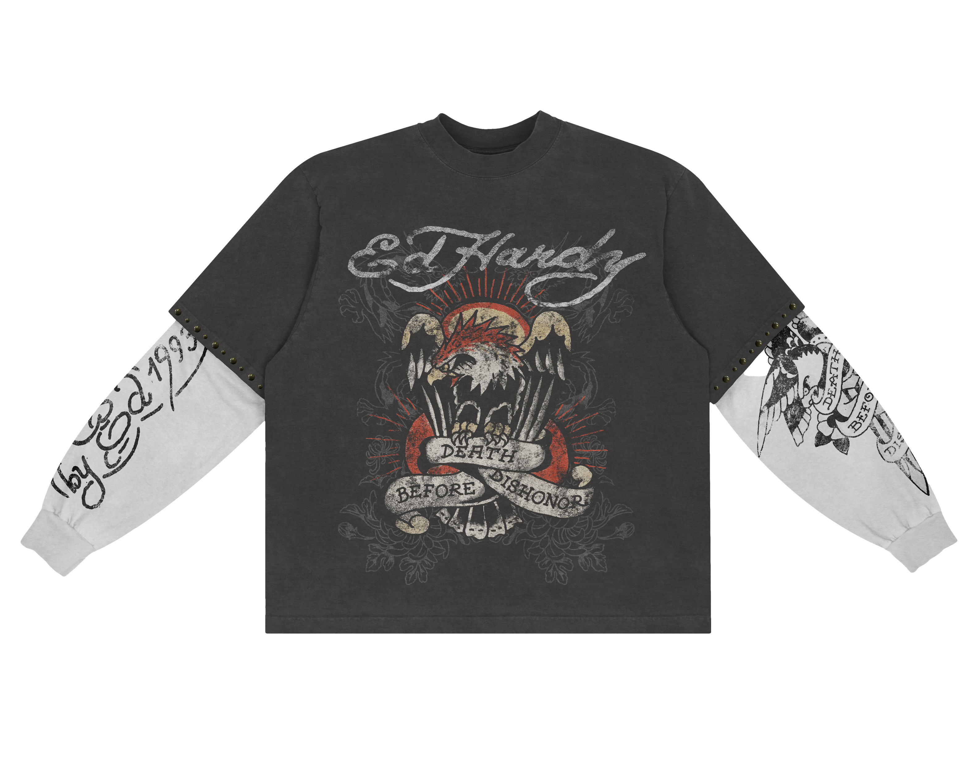 Ed Hardy x Matuê "Death Before Dishonor" Manga Longa