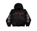 Ed Hardy x Matuê "By Matuê" Moletom Zip Up Preto